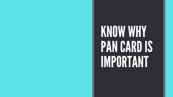 importance of pancard